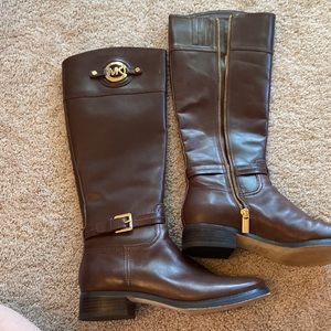 Micheal Kors Dark brown Boots